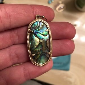 Elle Abalone Shell Kendra Scott Earrings